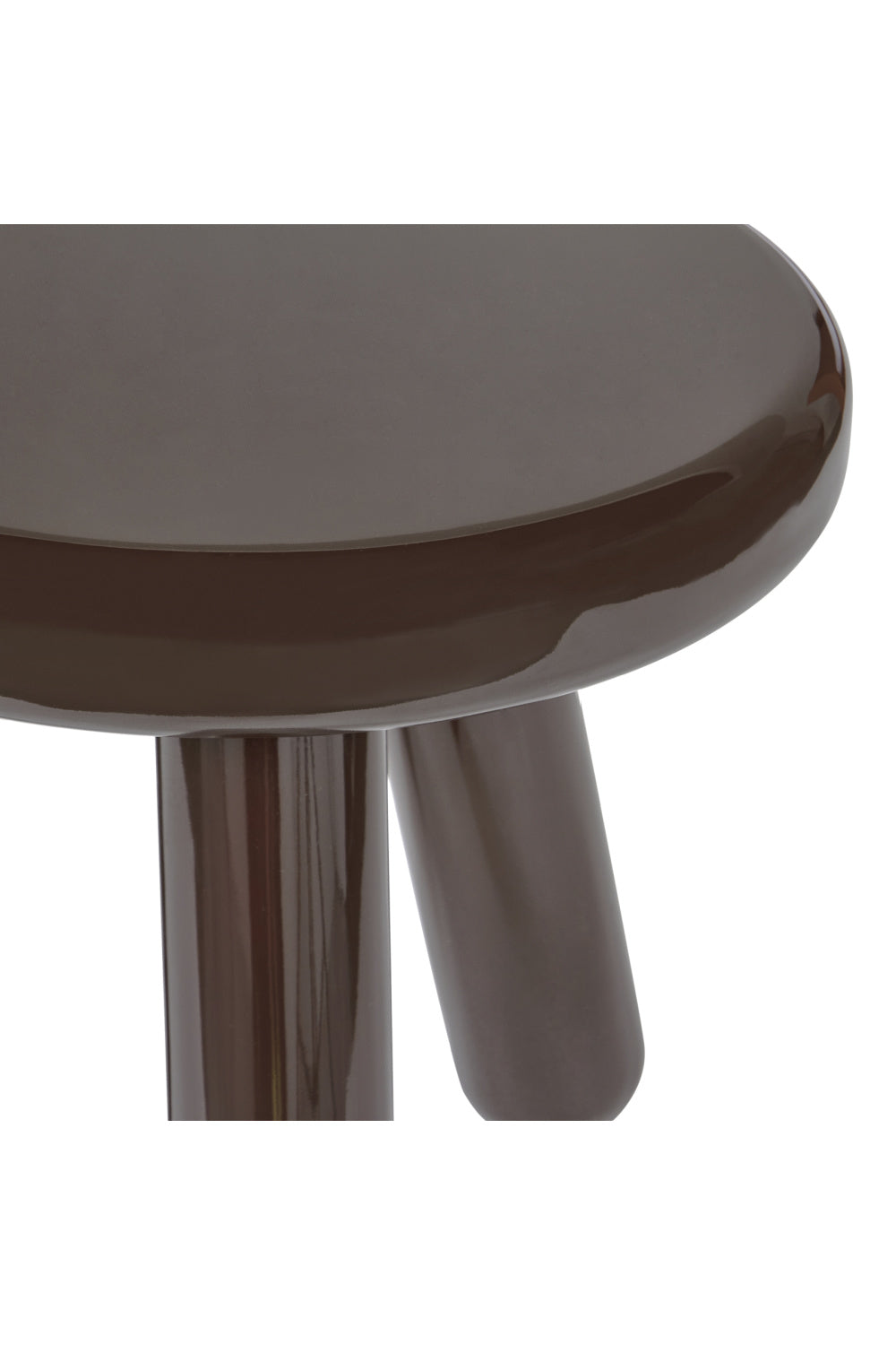   Modern European furniture - Lacquered Tripod Accent Table - www.oroa.com | Oroa.com