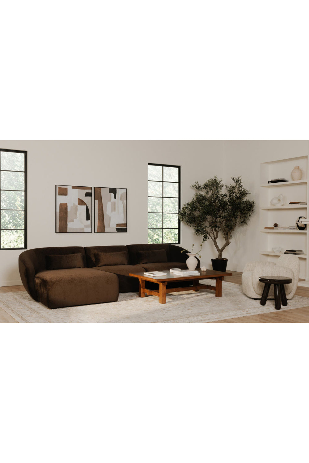   Modern European furniture - Lacquered Tripod Accent Table - www.oroa.com | Oroa.com