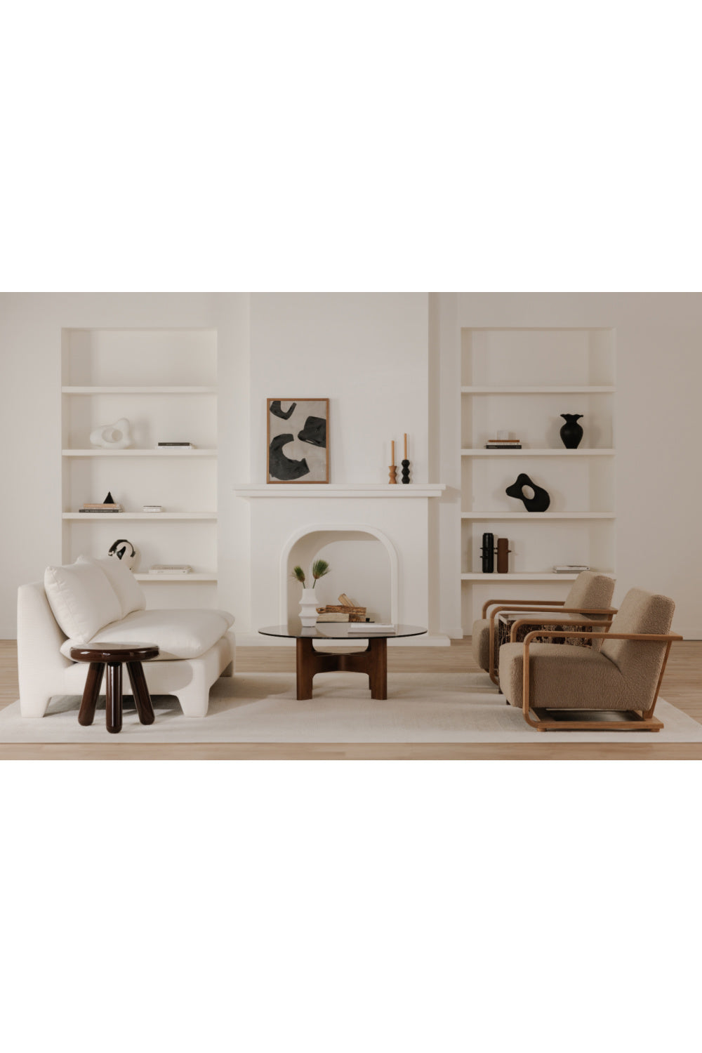   Modern European furniture - Lacquered Tripod Accent Table - www.oroa.com | Oroa.com