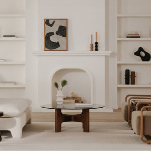   Modern European furniture - Brown Glass Coffee Table - www.oroa.com | Oroa.com