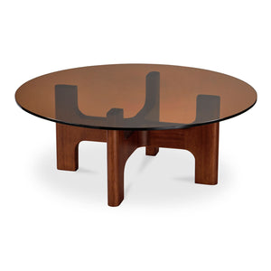   Modern European furniture - Brown Glass Coffee Table - www.oroa.com | Oroa.com