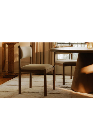   Modern European furniture - Wooden Framed Vintage Dining Chairs (2) - www.oroa.com | Oroa.com