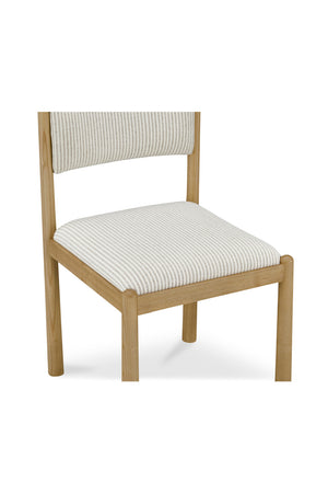   Modern European furniture - Wooden Framed Vintage Dining Chairs (2) - www.oroa.com | Oroa.com