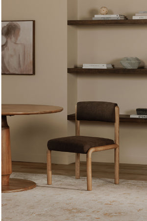   Modern European furniture - Solid Ash Framed Dining Chairs (2) - www.oroa.com | Oroa.com