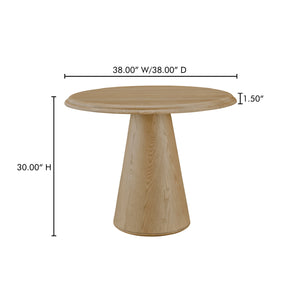   Modern European furniture - Round Solid Ash Dining Table - www.oroa.com | Oroa.com