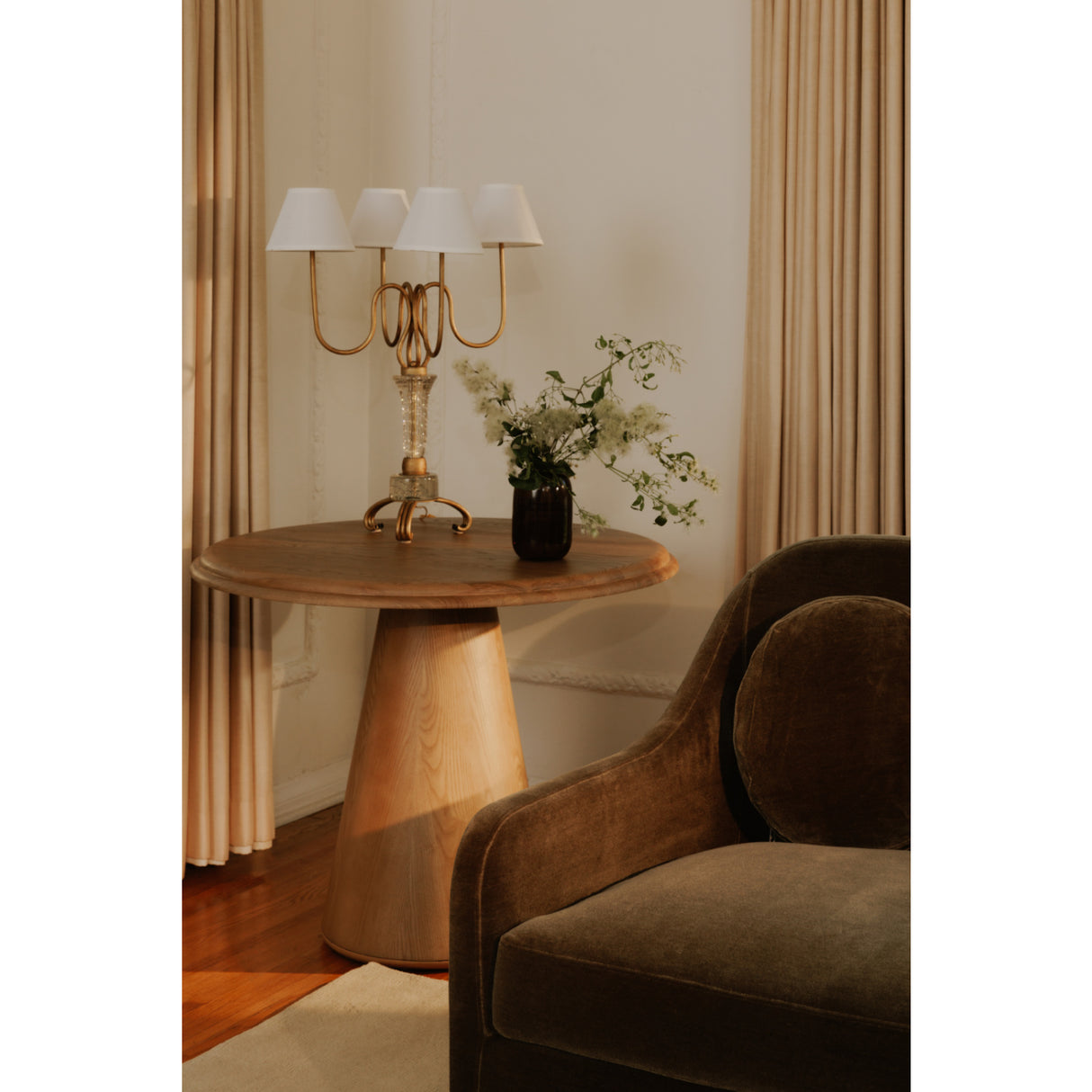   Modern European furniture - Round Solid Ash Dining Table - www.oroa.com | Oroa.com