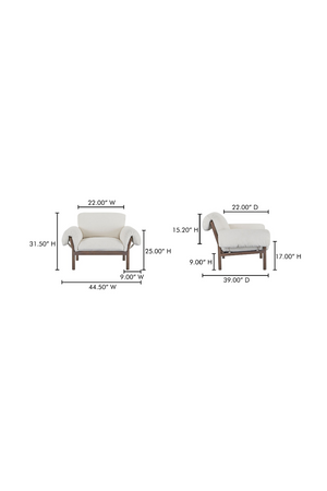   Modern European furniture - Ash-Framed Lounge Chair - www.oroa.com | Oroa.com