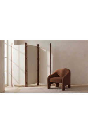   Modern European furniture - White Linen Blend Screen - www.oroa.com | Oroa.com