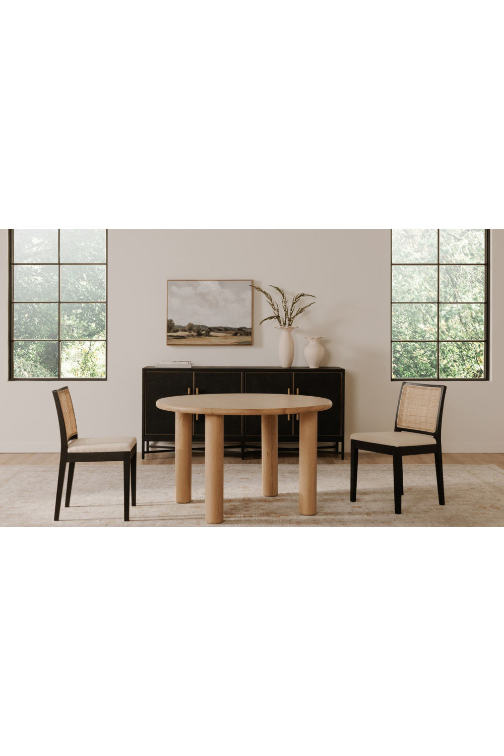   Modern European furniture - Solid Oak Round Dining Table - www.oroa.com | Oroa.com