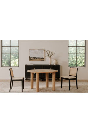   Modern European furniture - Solid Oak Round Dining Table - www.oroa.com | Oroa.com