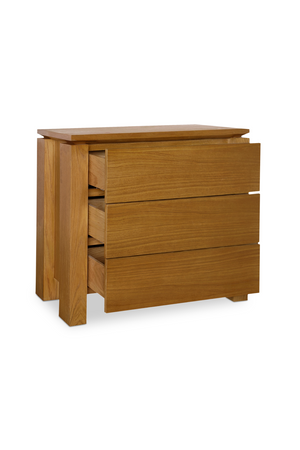   Modern European furniture - Oak Rustic 2-Drawer Nightstand - www.oroa.com | Oroa.com