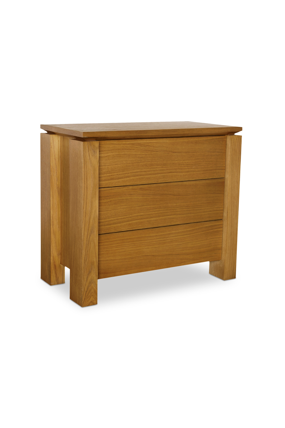   Modern European furniture - Oak Rustic 2-Drawer Nightstand - www.oroa.com | Oroa.com