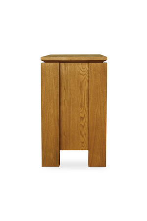   Modern European furniture - Oak Rustic 2-Drawer Nightstand - www.oroa.com | Oroa.com