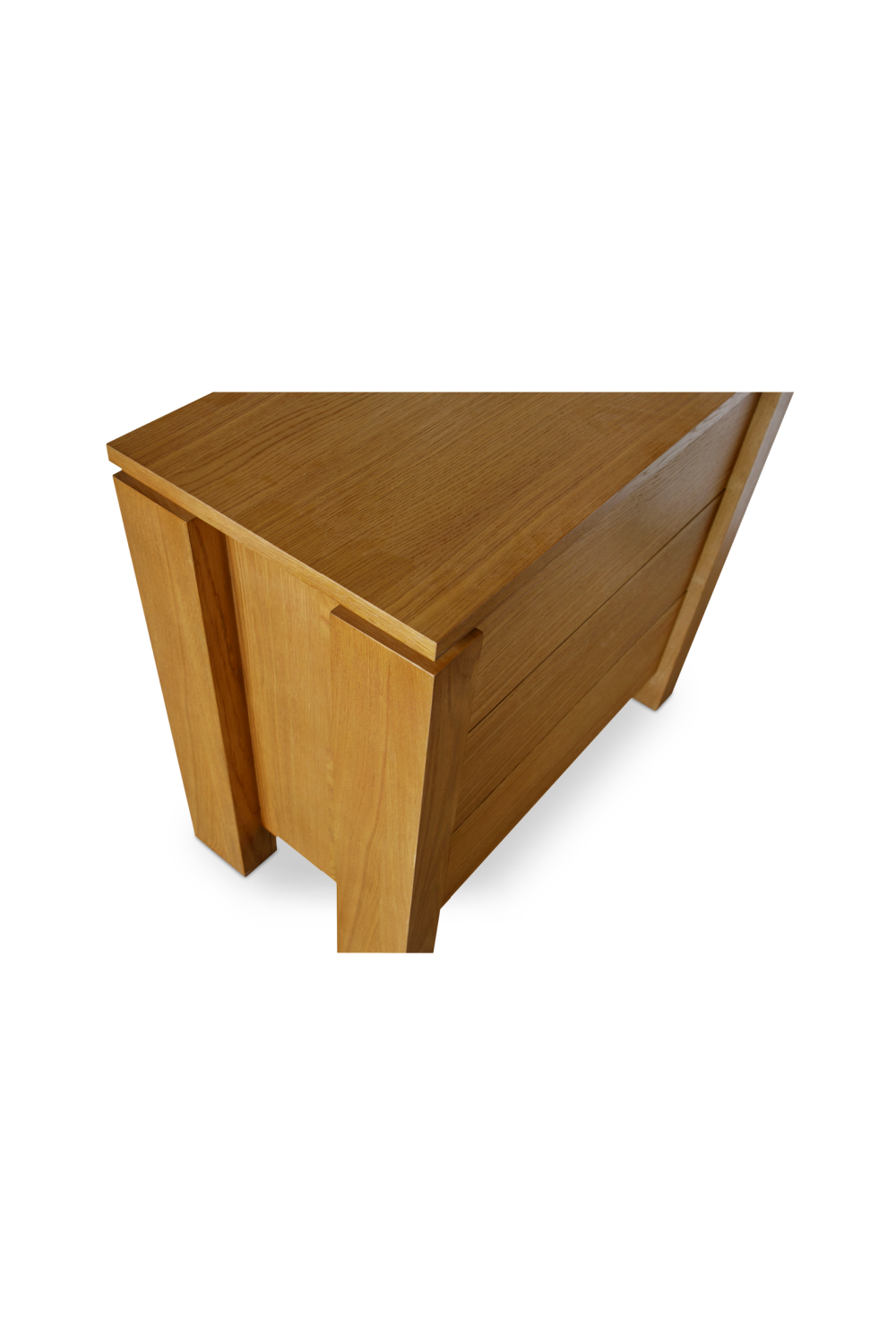   Modern European furniture - Oak Rustic 2-Drawer Nightstand - www.oroa.com | Oroa.com