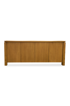   Modern European furniture - Oak Rustic 4-Door Sideboard - www.oroa.com | Oroa.com