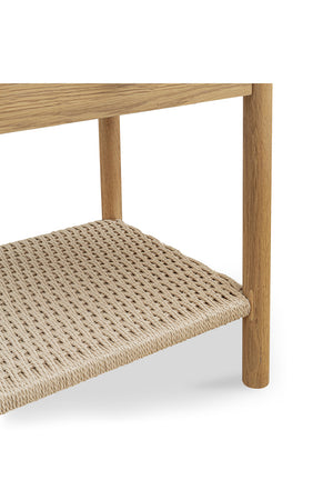   Modern European furniture - Woven Rope Accent Nightstand - www.oroa.com | Oroa.com