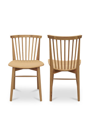   Modern European furniture - Spindle-Back Dining Chairs (2) - www.oroa.com | Oroa.com