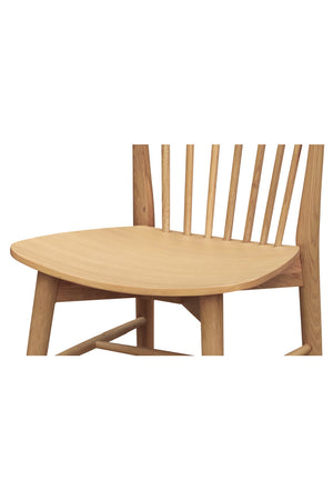   Modern European furniture - Spindle-Back Dining Chairs (2) - www.oroa.com | Oroa.com