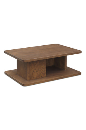   Modern European furniture - Oak Open Storage Coffee Table - www.oroa.com | Oroa.com