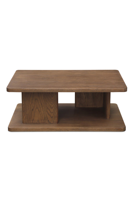   Modern European furniture - Oak Open Storage Coffee Table - www.oroa.com | Oroa.com