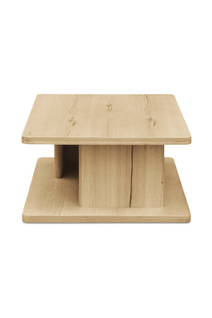   Modern European furniture - Oak Open Storage Coffee Table - www.oroa.com | Oroa.com