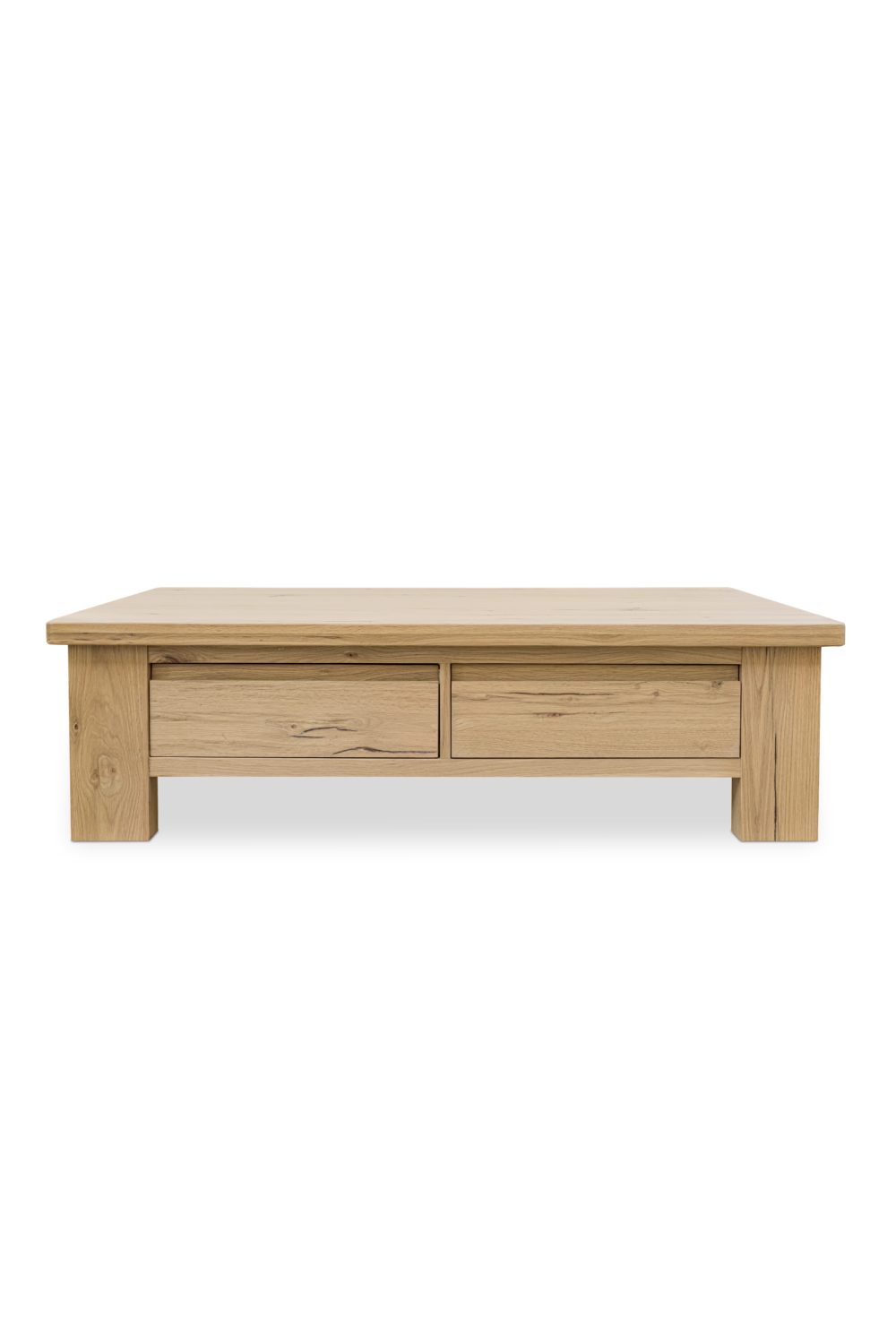   Modern European furniture - Rustic Oak Storage Coffee Table - www.oroa.com | Oroa.com