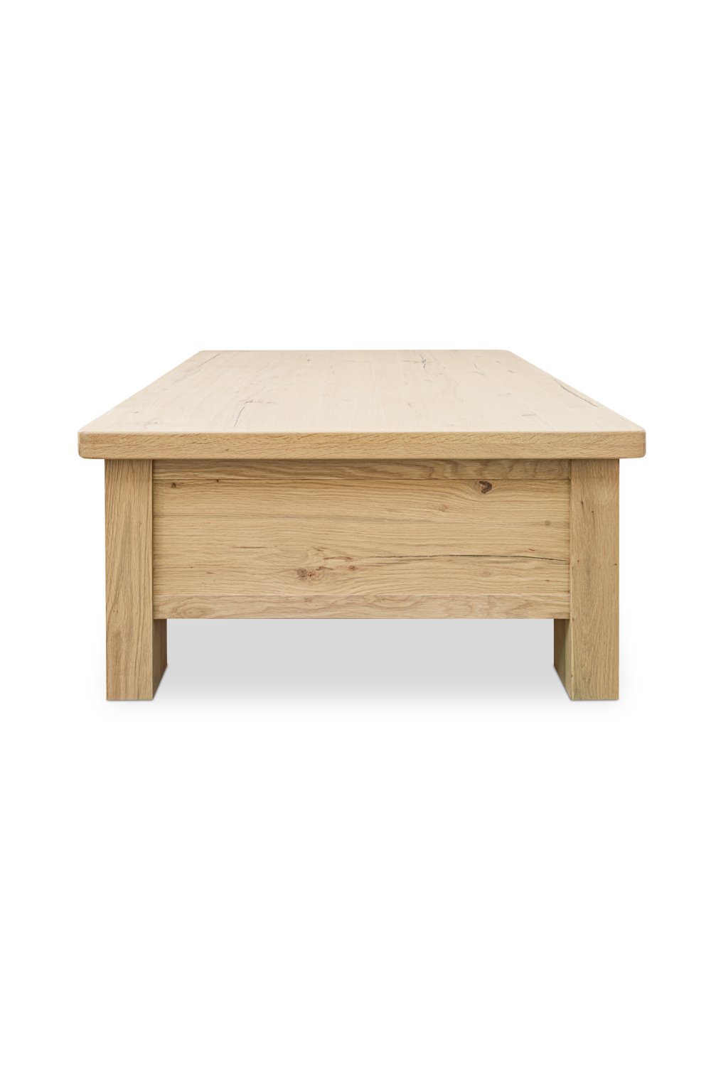   Modern European furniture - Rustic Oak Storage Coffee Table - www.oroa.com | Oroa.com