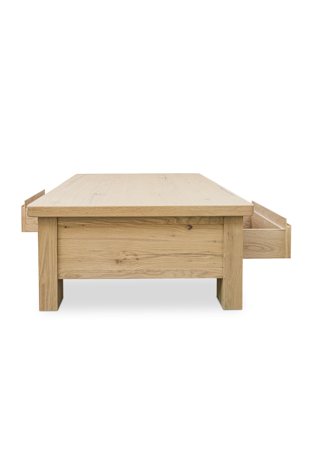   Modern European furniture - Rustic Oak Storage Coffee Table - www.oroa.com | Oroa.com