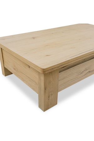   Modern European furniture - Rustic Oak Storage Coffee Table - www.oroa.com | Oroa.com