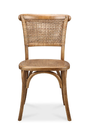   Modern European furniture - Woven Rattan Dining Chairs (2) - www.oroa.com | Oroa.com