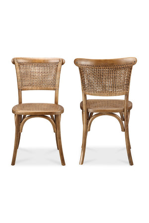   Modern European furniture - Woven Rattan Dining Chairs (2) - www.oroa.com | Oroa.com