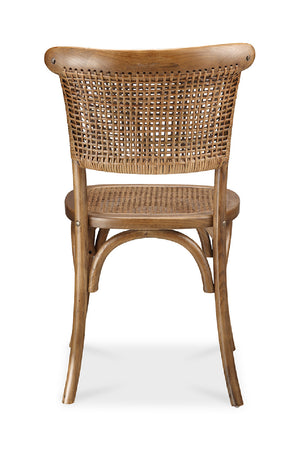   Modern European furniture - Woven Rattan Dining Chairs (2) - www.oroa.com | Oroa.com