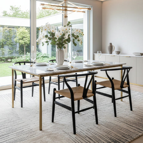   Modern European furniture - Black Elm Dining Chair Set (2) - www.oroa.com | Oroa.com