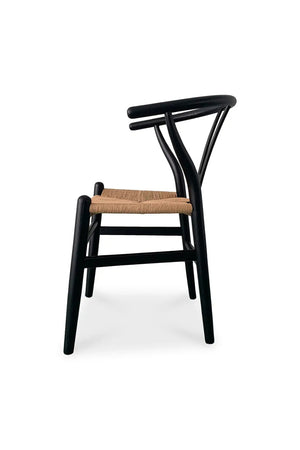   Modern European furniture - Black Elm Dining Chair Set (2) - www.oroa.com | Oroa.com