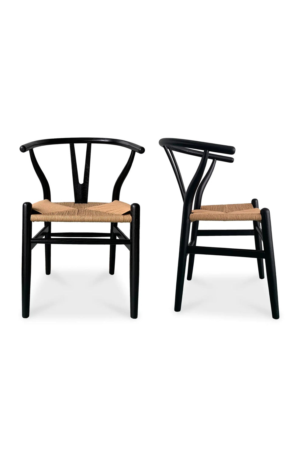   Modern European furniture - Black Elm Dining Chair Set (2) - www.oroa.com | Oroa.com
