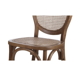  Modern European furniture - Round-Back Rattan Dining Chairs (2) - www.oroa.com | Oroa.com