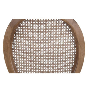  Modern European furniture - Round-Back Rattan Dining Chairs (2) - www.oroa.com | Oroa.com