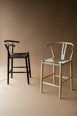   Modern European furniture - Natural Elm Counter Stool - www.oroa.com | Oroa.com