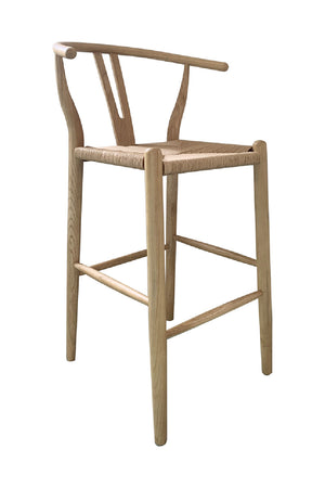   Modern European furniture - Natural Elm Counter Stool - www.oroa.com | Oroa.com