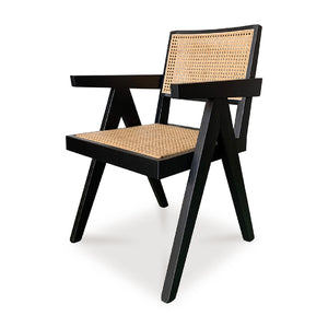   Modern European furniture - Rattan Mid-Century Dining Chairs (2) - www.oroa.com | Oroa.com