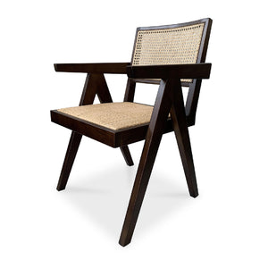   Modern European furniture - Rattan Mid-Century Dining Chairs (2) - www.oroa.com | Oroa.com