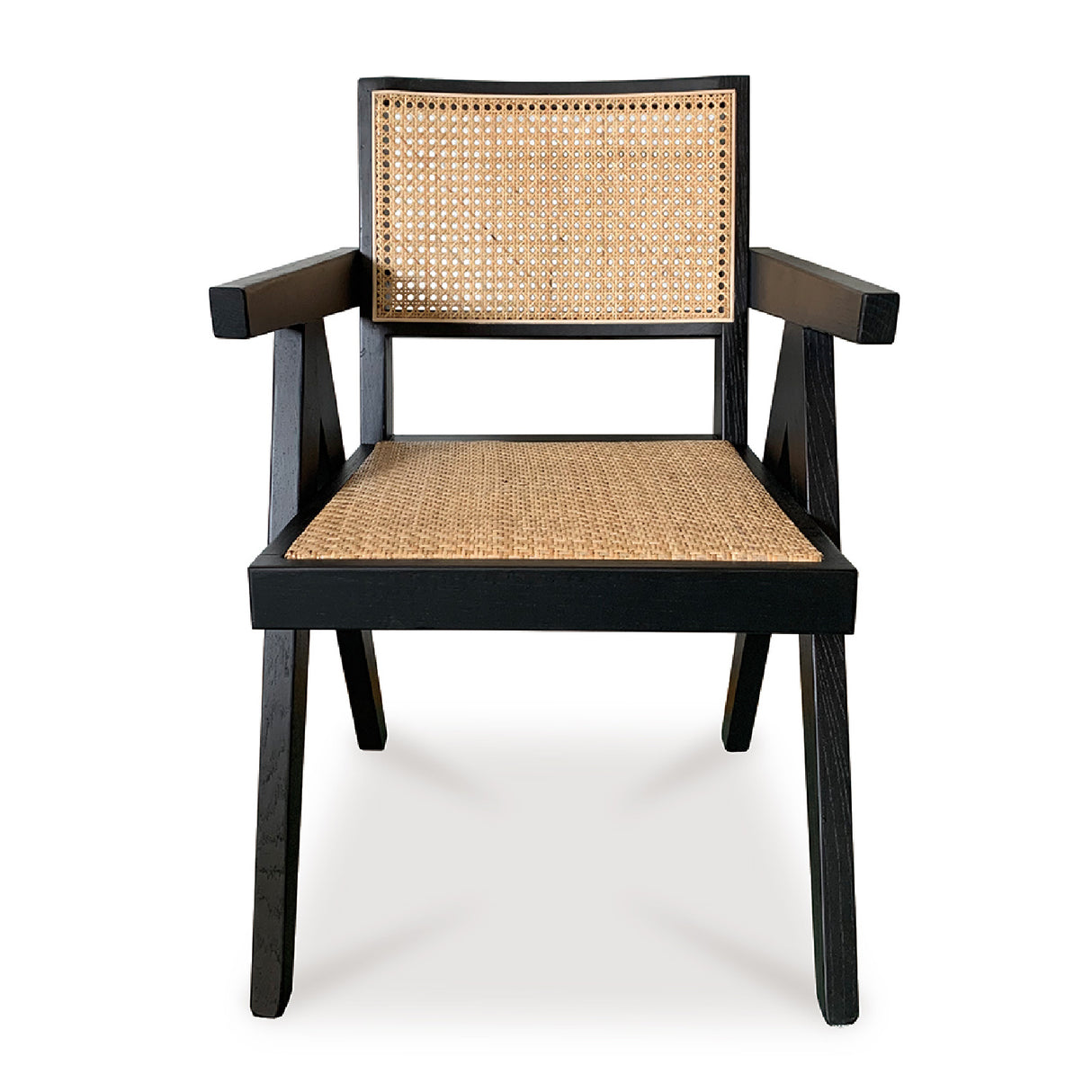   Modern European furniture - Rattan Mid-Century Dining Chairs (2) - www.oroa.com | Oroa.com