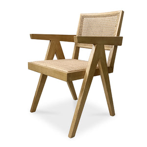   Modern European furniture - Rattan Mid-Century Dining Chairs (2) - www.oroa.com | Oroa.com