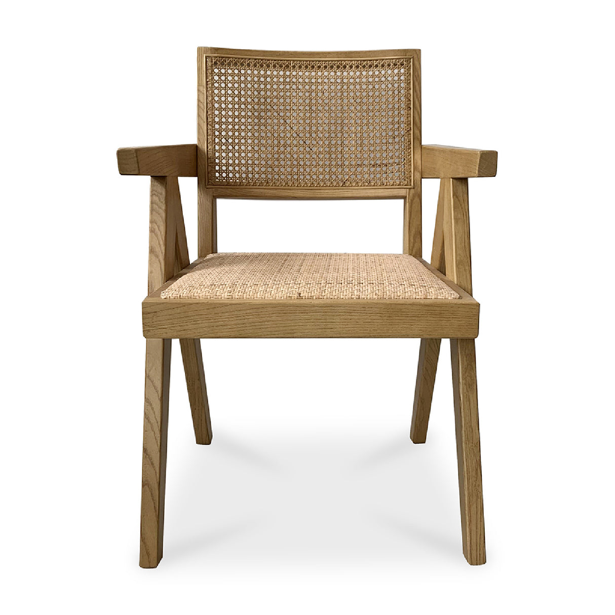   Modern European furniture - Rattan Mid-Century Dining Chairs (2) - www.oroa.com | Oroa.com