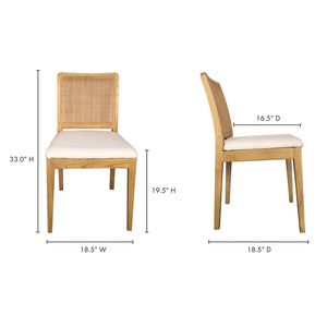   Modern European furniture - Rattan-Back Dining Chair Set (2) - www.oroa.com | Oroa.com