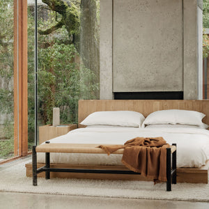   Modern European furniture - Woven Fibers Bench - www.oroa.com | Oroa.com