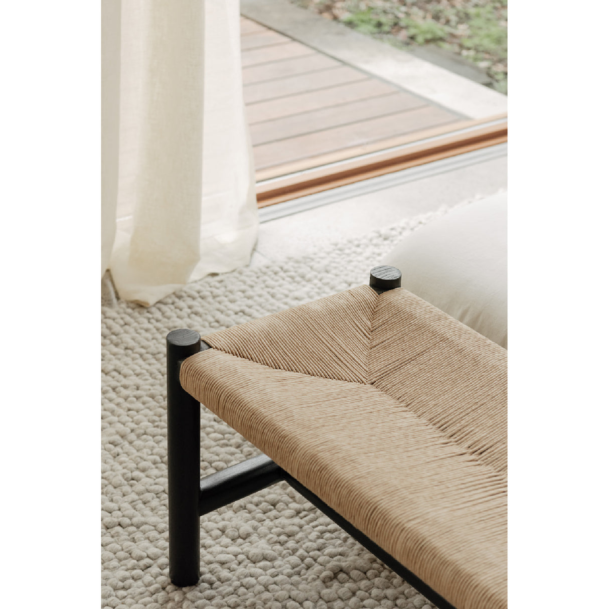   Modern European furniture - Woven Fibers Bench - www.oroa.com | Oroa.com