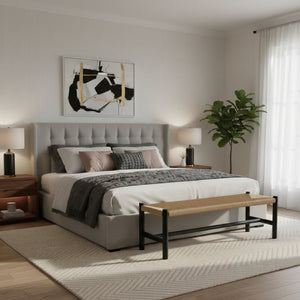   Modern European furniture - Woven Fibers Bench - www.oroa.com | Oroa.com