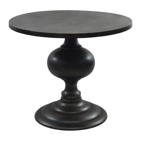   Modern European furniture - Black Aluminum Round Dining Table - www.oroa.com | Oroa.com