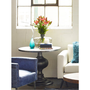   Modern European furniture - Black Aluminum Round Dining Table - www.oroa.com | Oroa.com